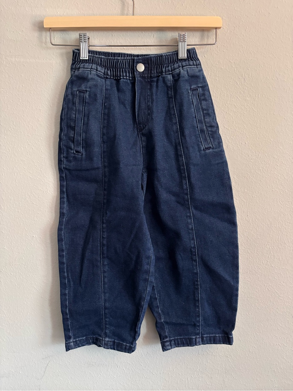 Hanna Andersson Denim Barrel Pants